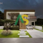 Alphaville Pernambuco 2, Casa de Luxo em Construção com 4 quartos e 3 suítes, 204 m2.