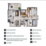 Apartamento com 3 quartos à venda na Avenida Rotary, 201, Vila Brandina, Campinas