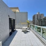 Cobertura 300mts praia, 1 suíte, terraço, Enseada