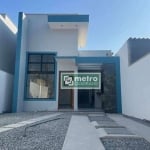 Casa Linear de Alto Padrão, moderna e próxima a praia! Composta de 3 quartos, sendo 1 suíte master com área externa, sala ampla, cozinha americana, ár