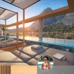 Apartamento e Studio 1 e 2 quartos com vista Cristo Redentor ou Pão de Açucar.