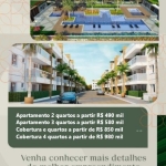 Apartamento 2 e 3 quartos a venda Palms Recreio.