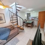 Asset Imóveis vende cobertura duplex com varandade 1 quarto, 90 m² por R$ 750.000 - Itacoatiara -Nit