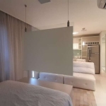 APARTAMENTO STUDIO MOBILIADO C/ VAGA E LAZER  VENDO.