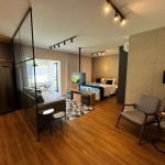 Apartamento Garden totalmente mobiliado, com churrasqueira, 77m² - para alugar na Chácara Santo Antônio, São Paulo/SP