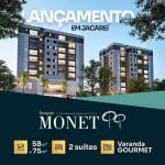 Excelente oportunidade! Apartamento à venda em Jacareí-SP, Jardim Primavera: 2 quartos, 2 suítes, 2 salas, 2 banheiros, 1 vaga, 58m².