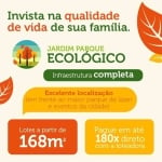 Breve Lançamento Loteamento Parque Ecológico, Lotes a Partir de 192m2, Infraestrutura Completa, Localização Privilegiada