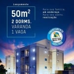 Portal do Graminha Aptos 50,59 e 75m2 2 Dorms,Sacada,1 Vaga,Prep p/Ar Cond,PlayGround,Bicicletário