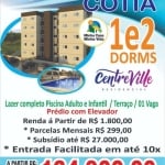 Apartamento à venda em Cotia-SP, Centreville: 2 quartos, 1 banheiro, 1 vaga de garagem - 36,00 m² de área.