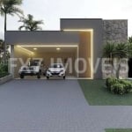 Casa com 4 suítes à venda, 230 m² - Residencial Santorini - Paulínia/SP