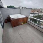 Cobertura com 3 dormitórios à venda, 62 m² por R$ 800.000,00 - Vila Scarpelli - Santo André/SP