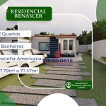 Casa com 2 dormitórios à venda, 77 m² por R$ 364.360,00 - Residencial Renascer - Paço do Lumiar/MA