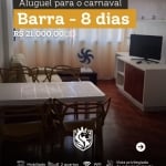 Apartamento na Barra para o Carnaval – 2/4, Até 6 Pessoas