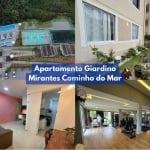 Lindo Apartamento Giardino no Mirantes Caminho do Mar!