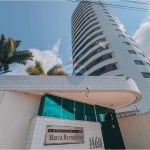 Lindo apartamento no 15* andar 109m2 3/4 2 suítes no Residencial Maria Bernadete em Capim Macio