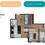 Apartamento 2 dormitórios à venda Jardim Auri Verde Bauru/SP