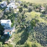 Amplo terreno à venda na Praia da Gamboa, em Garopaba, vista espetacular,