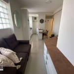 Apartamento mobiliado com 1 suíte com sacada à venda por R$ 350.000 - Centro - Curitiba/PR