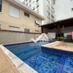 Sobrado isolado com 3 dormitórios sendom2 suites uma com closet, piscina, churrasqueira,à venda por R$ 1.690.000 - Ponta da Praia - Santos/SP