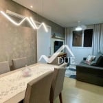 Apartamento com 2 dormitórios e lazer todo decorado e modernizado,  à venda, 46 m² por R$ 310.000 - Areia Branca - Santos/SP