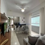 Apartamento com 1 dormitório para alugar, 40 m² por R$ 2.900,01/mês - Boqueirão - Praia Grande/SP