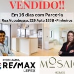 Confortável cobertura para venda com 1 quarto, 77m²