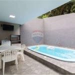 Casa térrea com 2 dormitórios, vaga para 3 carros, área gourmet com churrasqueira e piscina, averbada, aceita carro,  Vila Franca, Piraquara