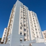 Excelente Apartamento, 2 dormitórios, sendo uma suíte, banheiro social, living 2 ambientes, espera para ar condicionado, piso laminado, cozinha americana, churrasqueira com exaustor, área de serviço, 