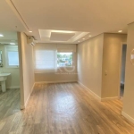 Ótimo apartamento 61m². &lt;BR&gt;2 dormitórios, sendo uma suite, churrasqueira e vaga de garagem. Ficam split na sala e na suíte, junker, luminárias e box nos banheiros.&lt;BR&gt;O condomínio conta c