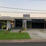 Casa no Condomínio Terra Ville com 3 suítes, com  closet. Piscina aquecida 4x9m , contando com banheiro de apoio, Espera para fotovoltaico; 5 vagas cobertas e 5 descobertas; Calefator Liv na sala de e