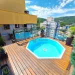 Cobertura Duplex à Venda com Piscina e Linda Vista Livre no Itacorubi, Florianópolis !!