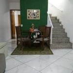 Sobrado à venda em Santo André-SP na Vila Cecília Maria: 3 quartos, 3 suítes, 1 sala, 4 banheiros, 2 vagas e 96m²!