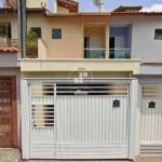 Sobrado à venda em Santo André-SP, Vila Alzira: 2 quartos, 2 suítes, 1 sala, 3 banheiros, 2 vagas, 93m²