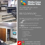 Apartamento de 49m² à venda na Vila Príncipe de Gales, Santo André-SP: 2 quartos, 1 suíte, 2 banheiros e 1 vaga.