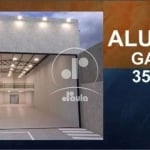 Galpão para locação com 351,30?, 2 banheiros, 3 vagas, no Bairro Campestre, Santo André/SP.