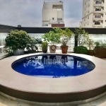 Cobertura com piscina privativa ,Campo Belo , 480m² , 4 dormitórios , 4 suítes e 4 vagas !