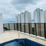 Cobertura com 4 dormitórios à venda, 260 m² por R$ 2.300.000,00 - Enseada - Guarujá/SP