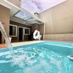 Casa com 03 quartos, 01 suíte e área gourmet com piscina!