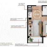 Apartamento com 1 dormitório, 26 m² - venda por R$ 333.900,00 ou aluguel por R$ 316.100,00/mês - Brooklin Novo - São Paulo/SP