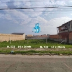 Terreno 10x26 Bairro Cruzeiro (2 Unidades - R$ 355.000,00 *Cada*)