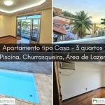 Apartamento tipo Casa, 3 quartos, à venda na Freguesia (Ilha do Governador) - Rio de Janeiro/RJ