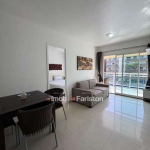 Apartamento mobiliado frente mar