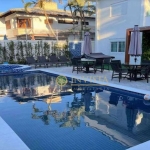 Alto padrão à venda em Jurerê Internacional! 344m², 6 suítes, área gourmet com churrasqueira e piscina, semi mobiliado e 4 vagas de garagem.