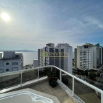 Terraço com vista mar e hidromassagem, 4 quartos, 2 vagas e área de lazer completa no bairro Agronômica - À venda em Florianópolis.