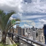 Triplex de 200m², 2 suítes, terraço com churrasqueira e vista parcial Mar - Á venda no Centro de Florianópolis