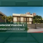 Novo loteamento Vivendas,  2 suítes, 3 banheiros e 2 vagas - À venda no bairro Areias/São José