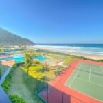 Frente mar com 4 quartos sendo 2 suítes e 2 vagas à venda na Praia Brava