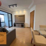 Apartamento com 3 dormitórios para alugar, 90 m² por R$ 7.500,00/mês - Tatuapé - São Paulo/SP