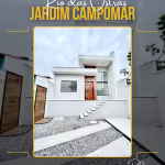 VENDO CASA MARAVILHOSA COM 2 DORMITÓRIOS  NO JARDIM CAMPOMAR