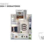 Trindade | Apartamento garden 1 dorm